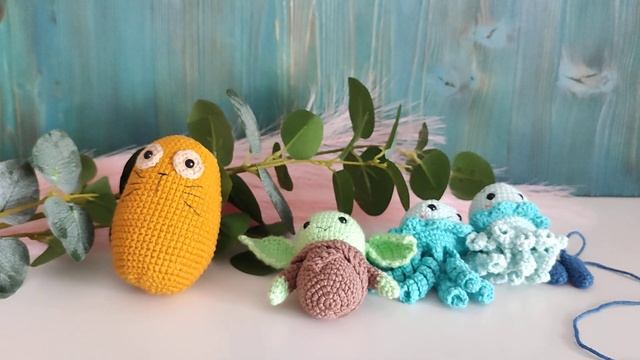 Осенняя неделя стартов. Амигуруми. Итоги. Готовые работы. Вязаные игрушки.