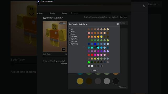 How To Make Noob Skin (Roblox) #SHORTS смотреть онлайн