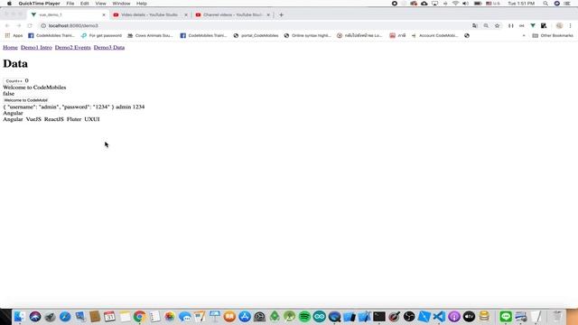 สอนเขียน VueJS #13 - Dictionary and Array Data смотреть онлайн