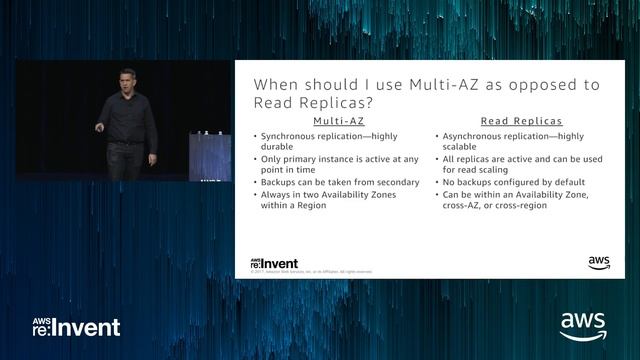 AWS re:Invent 2017: Deep Dive on Amazon Relational Database Service (RDS) (DAT302) смотреть онлайн
