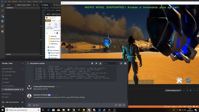 Bot Discord for Ark Survival Envolved смотреть онлайн