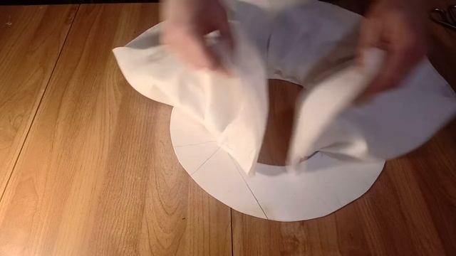 Шляпка с полями без клеевой, шьём сами смотреть онлайн