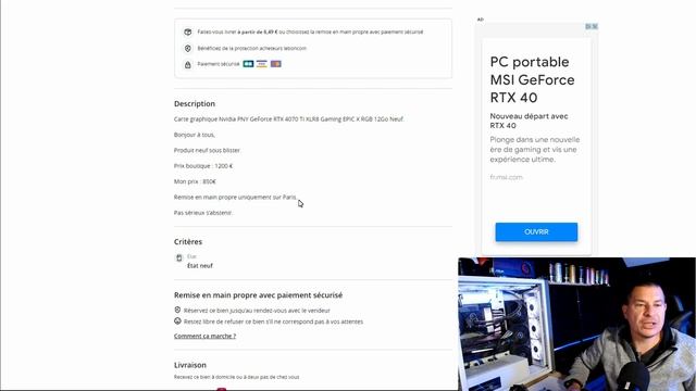 RTX 4070 à 400€ ( l'affaire du siècle ) смотреть онлайн