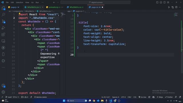 React Responsive Digital Business Website Tutorial Using Next| React Projects for Beginners | Deplo смотреть онлайн