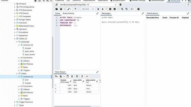 How To Add FOREIGN KEY in Postgresql смотреть онлайн