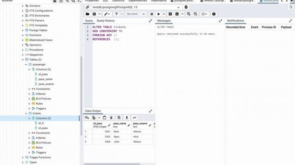 How To Add FOREIGN KEY in Postgresql