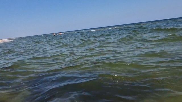 Приморское. ПЛЯЖ. 29.08.23. Давно такого не видела! Рассмешил и удивил...