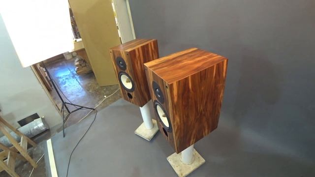 Book shelf speakers Seas Exotic T35&W8 /Полочная акустика на динамиках Seas Exotic смотреть онлайн