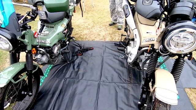 【アウトドア パーク 2022】ホンダ CT125 ハンターカブ（HONDA CT125 HUNTER Cub）Kemeko（ケメコ）カスタムパーツの紹介 смотреть онлайн