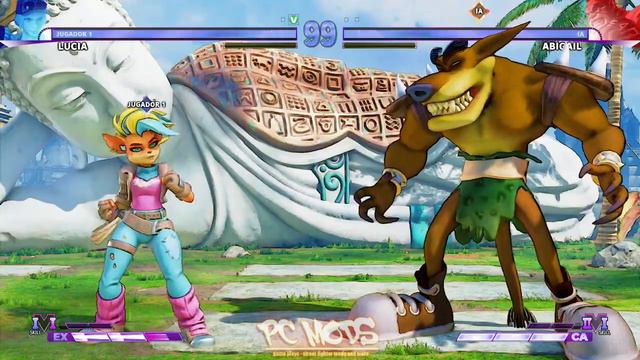 Street Fighter V PC CE mods -TAWNA Bandicoot vs Tiny The TIGER смотреть онлайн