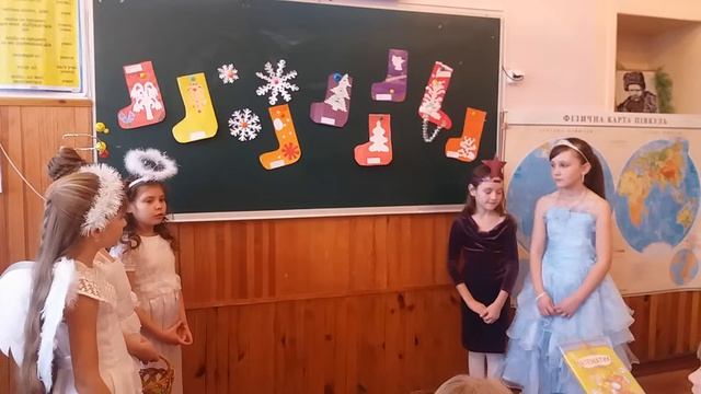 праздник Святому Николая 4-В класс ЗЗШ №52 г.Запорожье 2015год смотреть онлайн