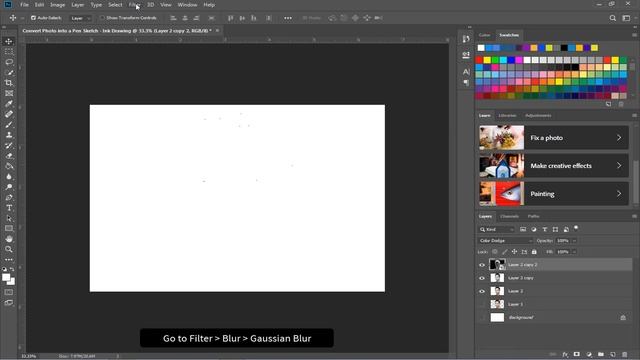 How To Convert Any Photo Into A Pencil Drawing In Photoshop