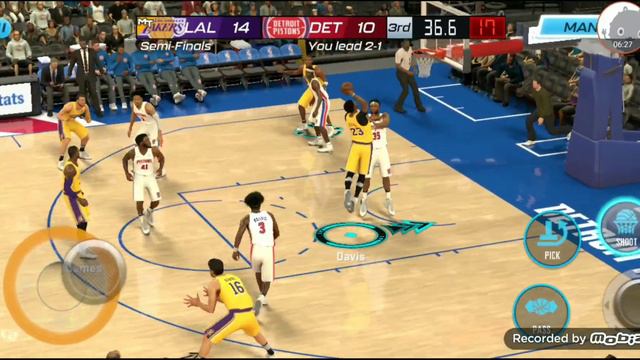 Two Minutes Of Best Dunks And Posters In Nba 2k Mobile смотреть онлайн