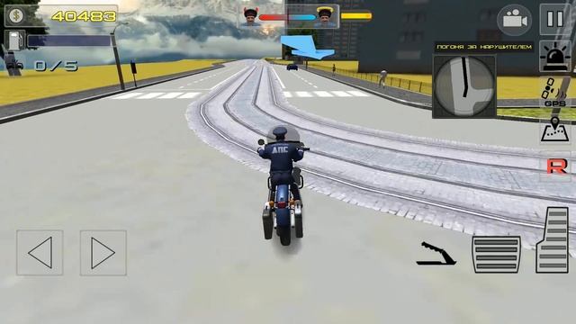 НОВЫЙ МОТОЦИКЛ | Симулятор гаишника 3D (Android) смотреть онлайн