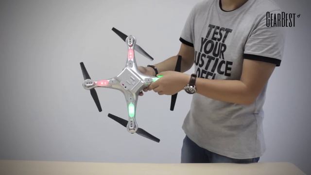 SYMA X8G Headless Remote Control Quadcopter from GearBeat.com смотреть онлайн