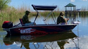 Girgis 370 на Волге. Видеозарисовка от довольных владельцев красивой лодки.