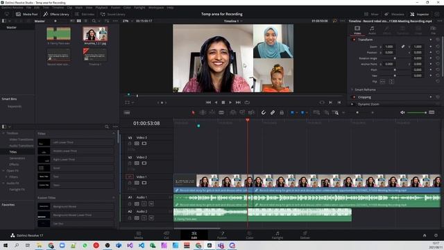 GIT 16 - Using Editing markers DaVinci Resolve смотреть онлайн