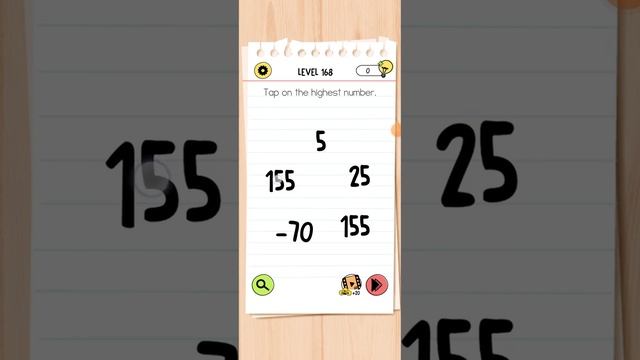 brain test 4 level 168 смотреть онлайн