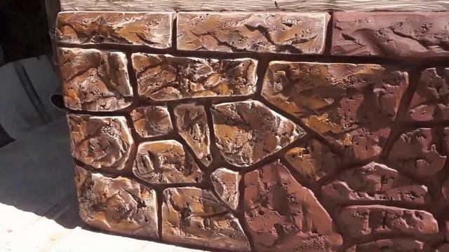 Цоколь дома декоративный камень покраска просто и быстро. смотреть онлайн