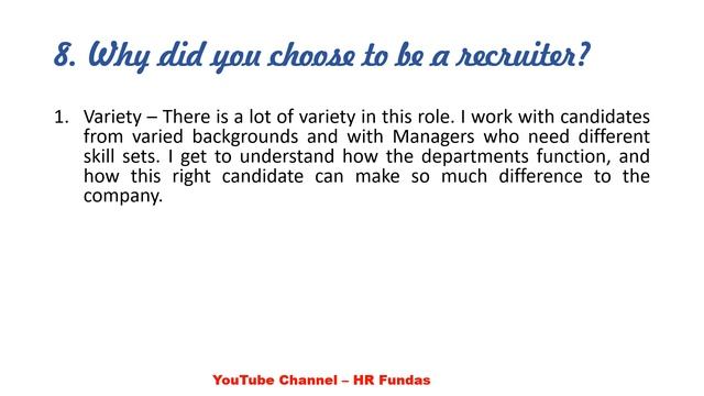 Recruiter Interview Questions with Answers | How to prepare for Recruiter Interview смотреть онлайн