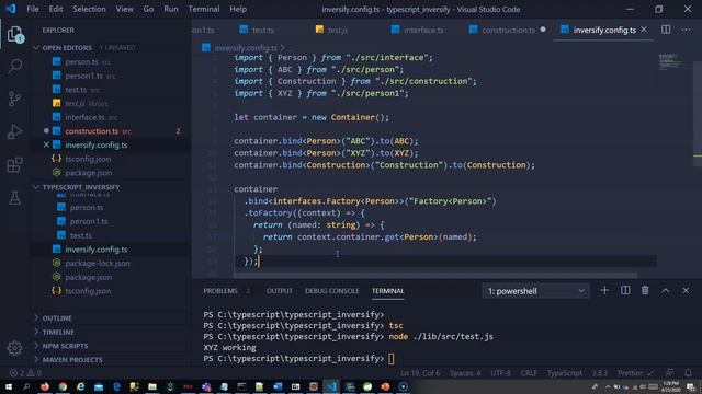 js factory dependency injection смотреть онлайн