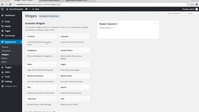 10 WP NHG Widgets Register sidebar dynamic sidebar смотреть онлайн