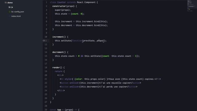 Formation React & React Native - 24 - Modification asynchrone du state смотреть онлайн