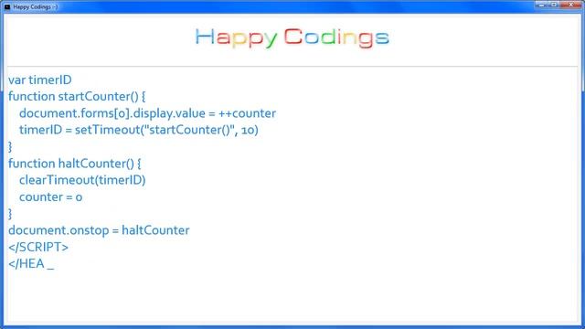 JavaScript | Scripting the Browser Stop Button смотреть онлайн