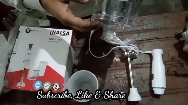 Best hand blender// Inalsa Robot 5.0CS 500W Blendor & Chopper Combo Unboxing смотреть онлайн