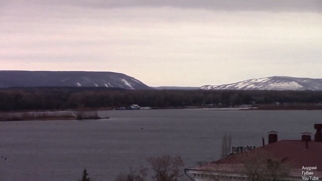 Самара. Набережная Волги. Поздняя осень (21.11.2021) смотреть онлайн