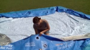 Круглый каркасный бассейн Bestway ► Сборка и установка бассейна