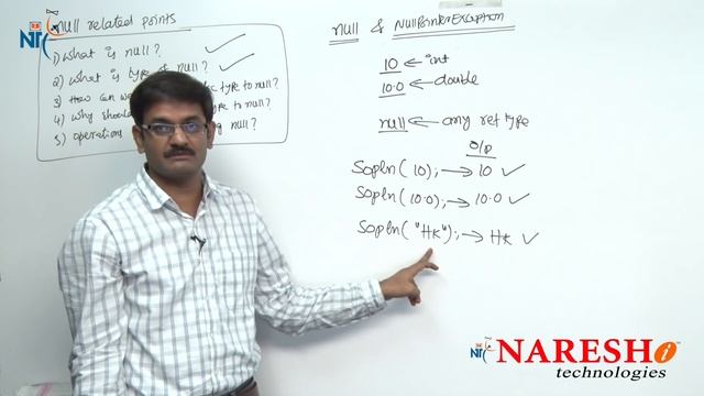 NULL & NullPointerException | Java Tutorial | By Mr.Hari Krishna смотреть онлайн