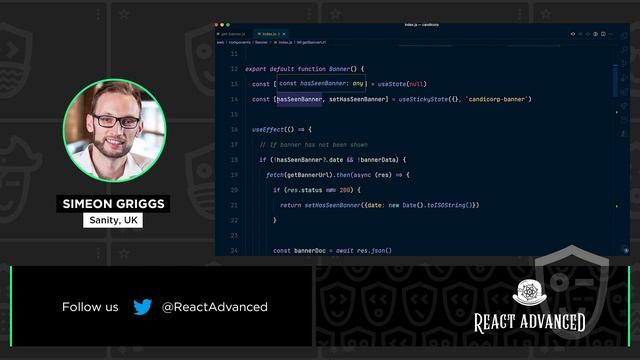How do Localise & Personalize Content with Sanity.io and Next.js – Simeon Griggs, React Advanced смотреть онлайн