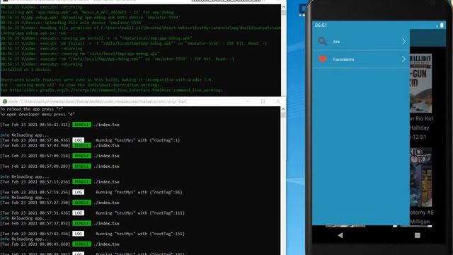 REACT NATİVE + TYPESCRİPT TEST APP смотреть онлайн