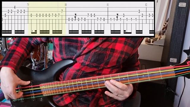Mako Niina - Sensen No Realism - Bass Cover With Tab смотреть онлайн