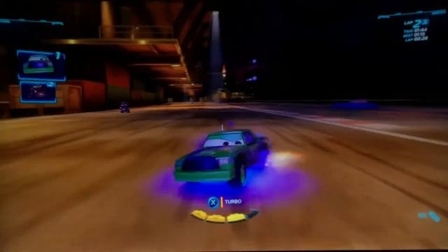 Cars 2 The Video Game | Chick Hicks-Oil Rig Run |