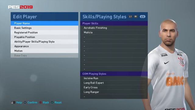 PES stats | Emerson SHEIK physique & motion (PES 2019) смотреть онлайн
