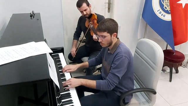 Secret Garden piano-violin cover смотреть онлайн