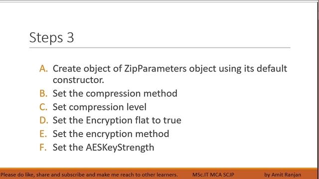 Password protected zip file using java | Zip-Unzip #5 смотреть онлайн