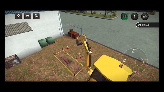 Construction Simulator 3 - Driver Sit View & New Backhoe Vehicle Gameplay Part 2 смотреть онлайн