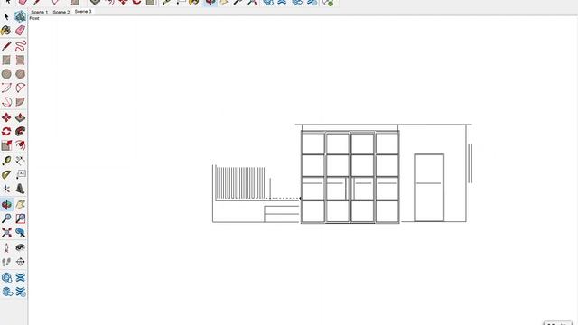 Exporting Drawings in 2D | Google SketchUp Pro | Elevation View смотреть онлайн