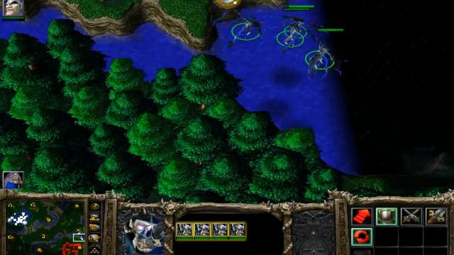 Warcraft III:1 на 1 нежить против Альянса смотреть онлайн