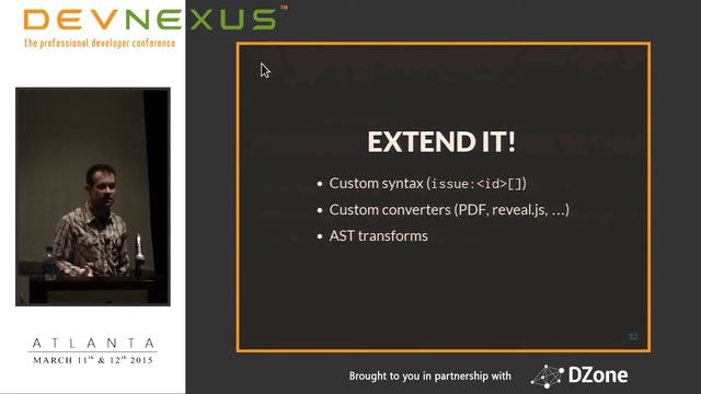 Devnexus 2015 - Discover the Zen of Writing with Asciidoctor - Dan Allen смотреть онлайн