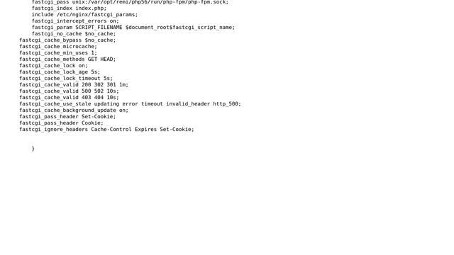 DevOps & SysAdmins: Nginx fastcgi cache in different location block смотреть онлайн