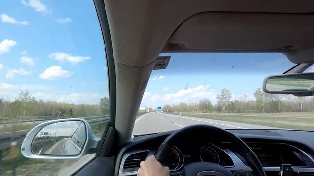 Audi A5 Quattro vs BMW E60 on Autobahn 525D #GoPro смотреть онлайн