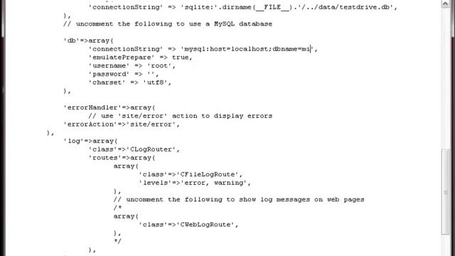 01 - Yii Framework - Instalación, Configuración y Uso del Generador de Código Gii смотреть онлайн