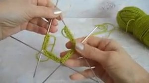 КАК связать НОСКИ на 5 спицах Часть 1 РЕЗИНКА 2х2