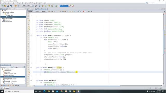 Java GUI - Slide Animation смотреть онлайн