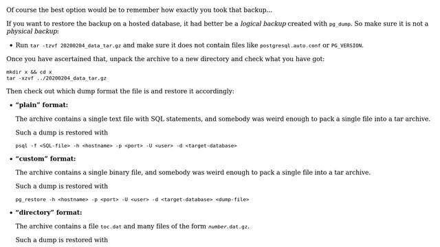 Databases: How to do a restore of a large postgresql database? (2 Solutions!!) смотреть онлайн