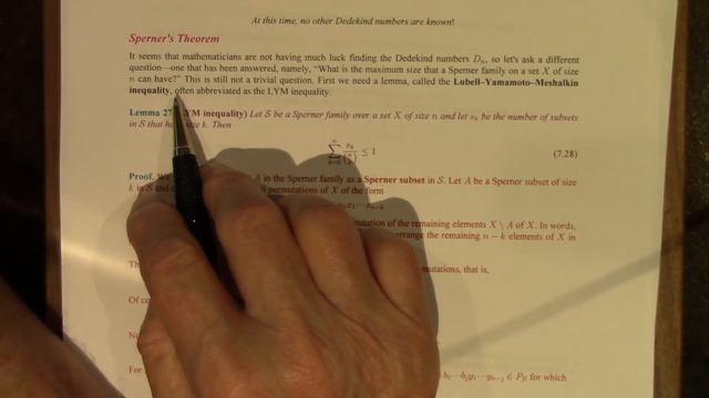 Transition to Advanced Math: 20 Combinatorics VI Sperner Families 28 min смотреть онлайн